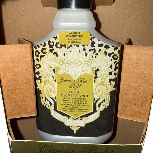 Tyler Candle Company Glamour Reeds Instant and Extended Fragrance Diffuser NEW - Picture 6 of 8